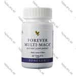 Forever Multi Maca supplement bottle on white background