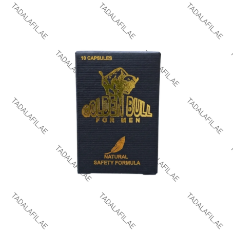 Golden Bull Power Capsule box for male vitality and performance support
