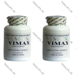 Vimax 30 Capsules supplement bottles on white background