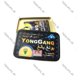 Yonggang Sex Power Tablet tin packaging on white background